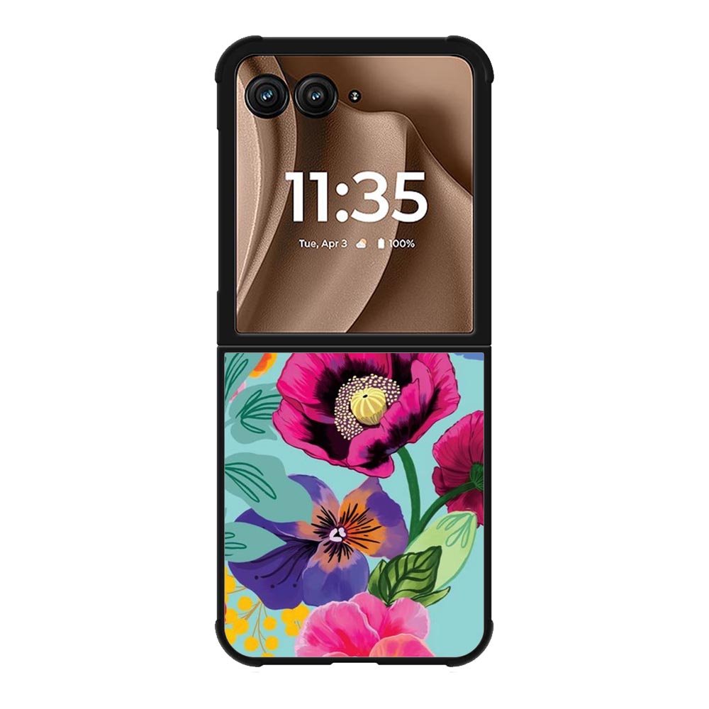 Flower Motorola Moto RAZR Plus 2025 Case FE0271