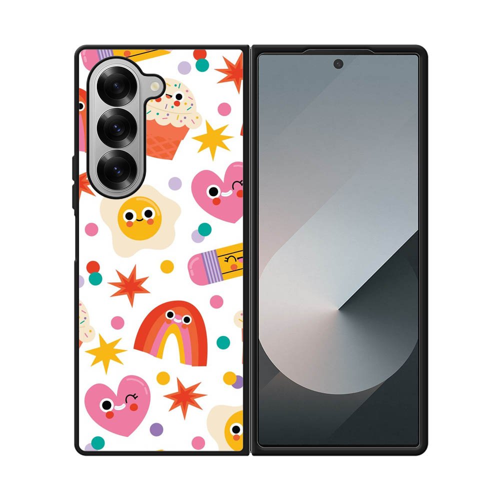 cute pattern FE0058 Samsung Galaxy Fold 7 5G Case