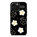 Flower black white iPhone 16 Pro Max Case FE0262