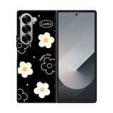 Flower black white Samsung Galaxy Z Fold 7 5G Case FE0262