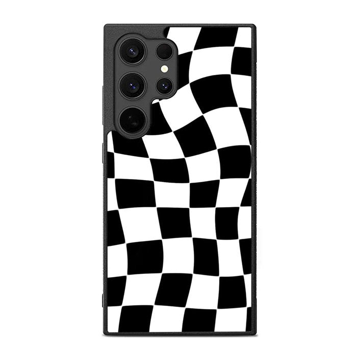 Retangel black white FE0065 Samsung Galaxy S25 Ultra Case