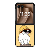 Cat cool Motorola Moto RAZR Plus 2025 Case FE0135