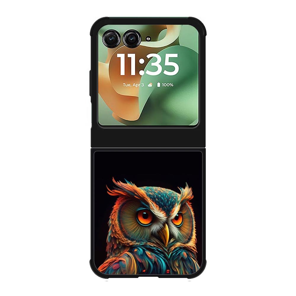 Owl art Motorola Moto RAZR 2025 Case FE0478