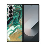 Marble green FE0077 Samsung Galaxy Fold 7 5G Case