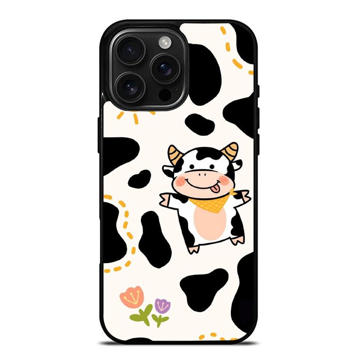 Cow cute iPhone 16 Pro Max Case FE0176