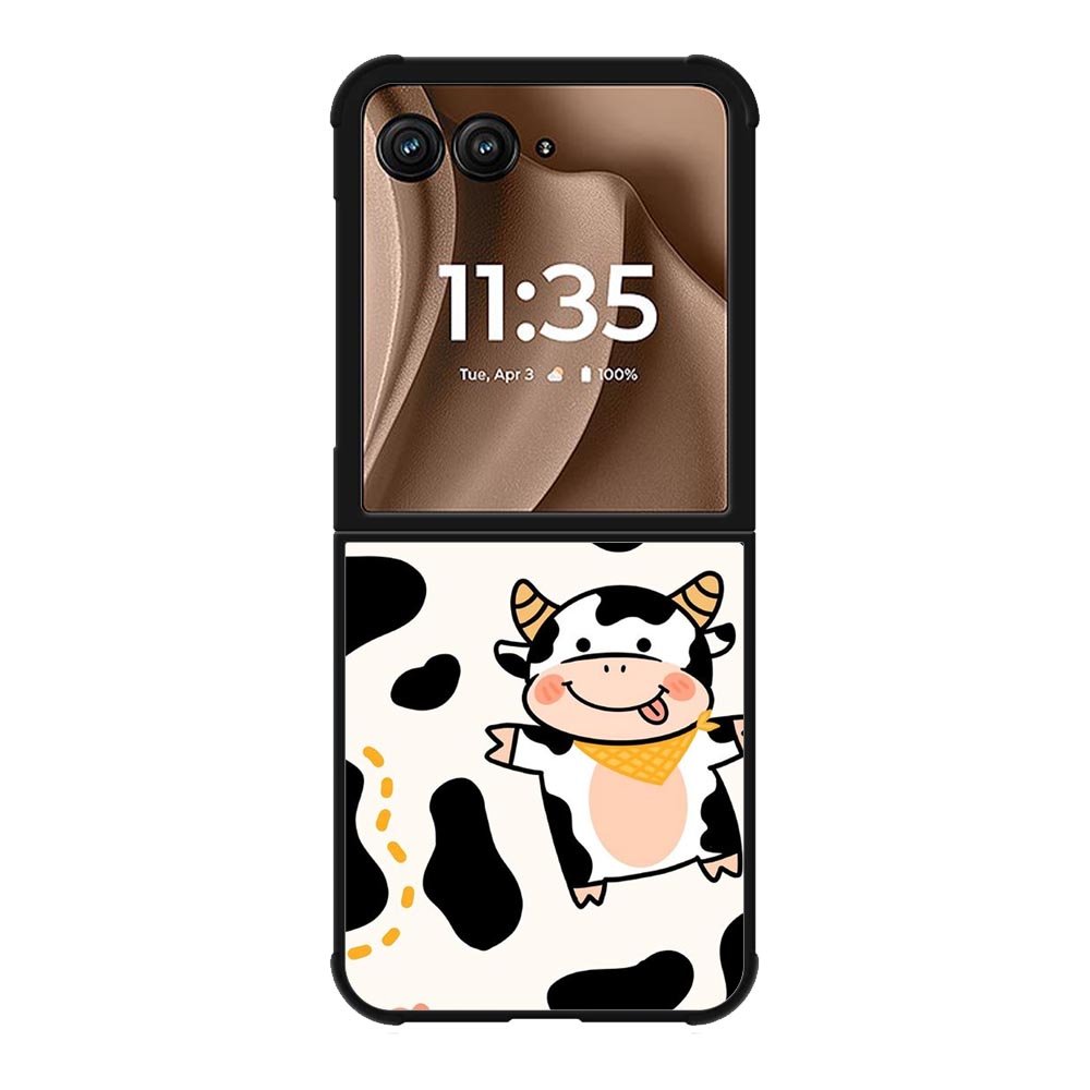 Cow cute Motorola Moto RAZR Plus 2025 Case FE0176