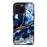 Blue glitch iPhone 16 Pro Max Case FE0109
