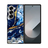 Blue glitch Samsung Galaxy Z Fold 7 5G Case FE0109