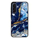 Blue glitch Samsung Galaxy A17 Case FE0109