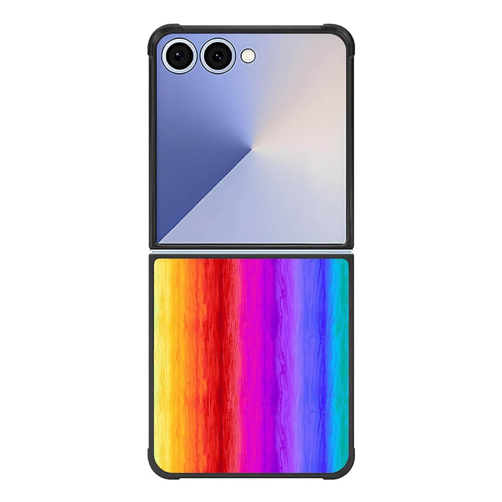 rainbow wood FE0093 Samsung Galaxy Flip 7 5G Case