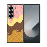 Wafel ice cream toping FE0100 Samsung Galaxy Fold 7 5G Case