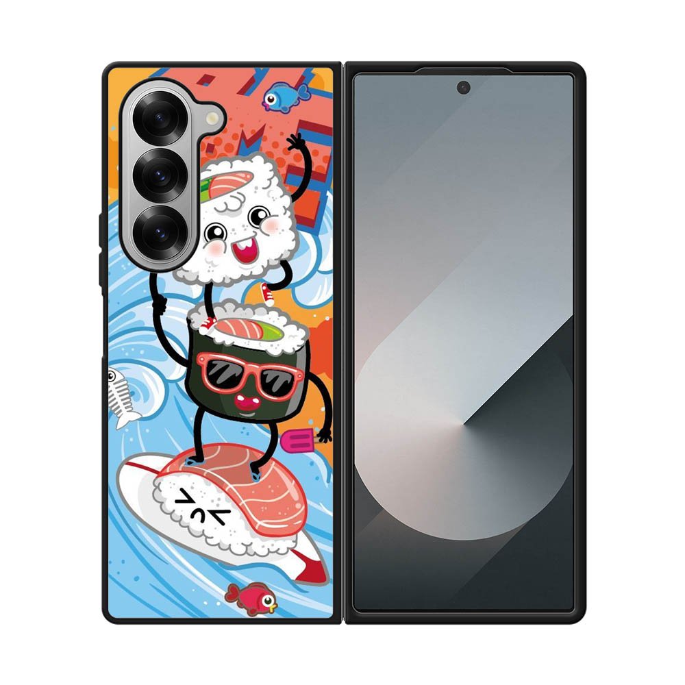 sushi food Samsung Galaxy Z Fold 7 5G Case FE0608