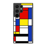 Abstract Geometric Colorful Pattern FE0110 Samsung Galaxy S25 Ultra Case