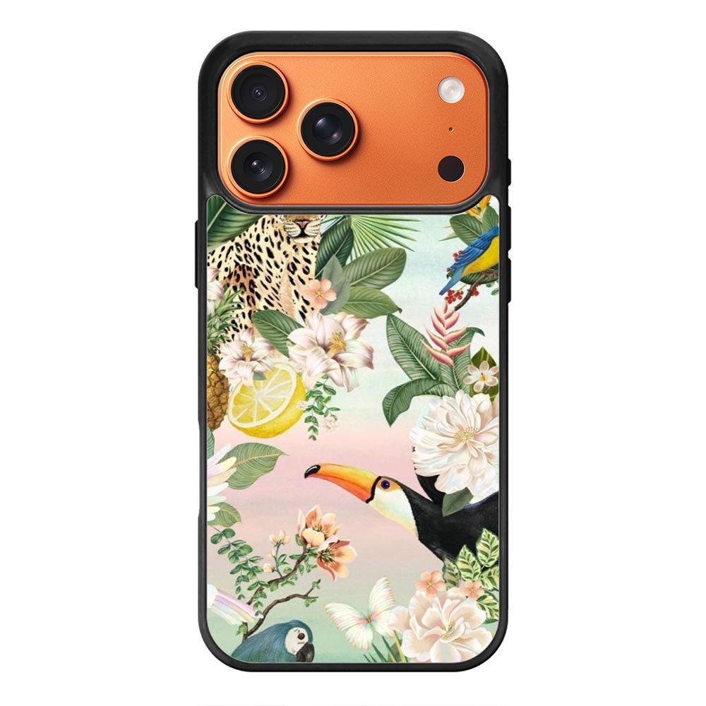 Tropical animals iPhone 17 Pro Case FE0624