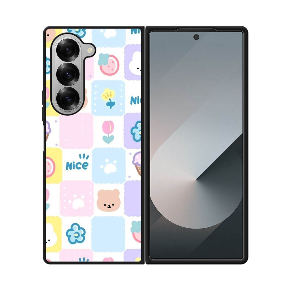 nice pattern Samsung Galaxy Z Fold 7 5G Case FE0469