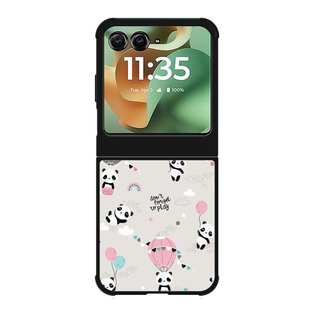 panda ballon Motorola Moto RAZR 2025 Case FE0483