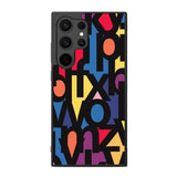 alpabet pattern FE0123 Samsung Galaxy S25 Ultra Case