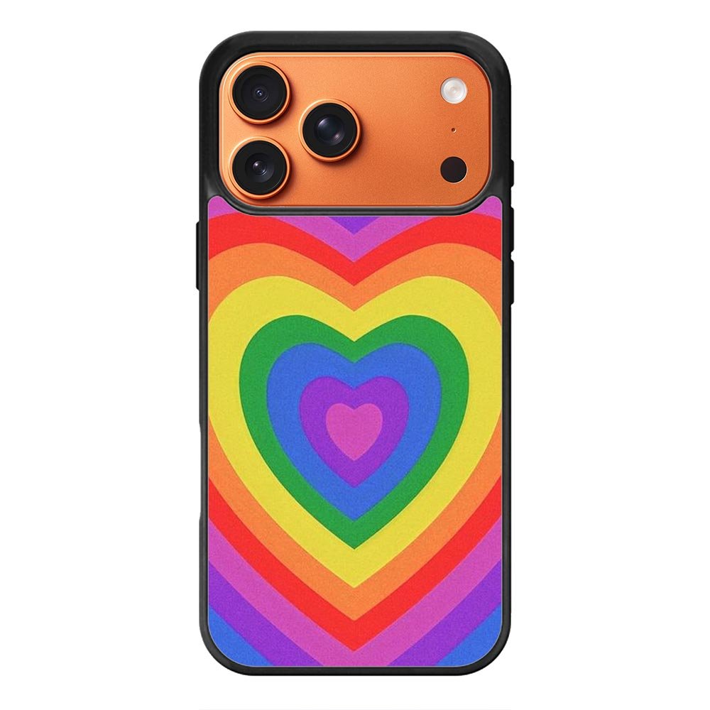 Love rainbow iPhone 17 Pro Max Case FE0410