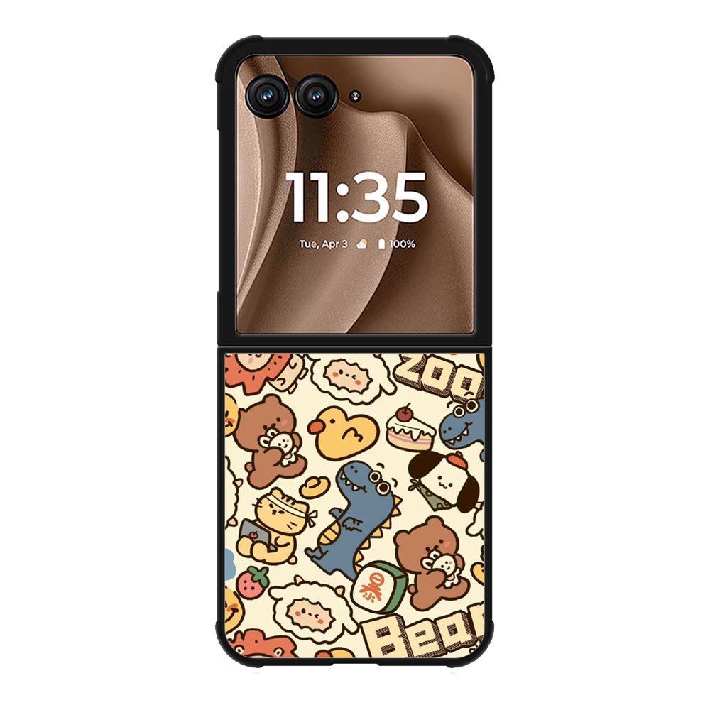 Zoo animals Motorola Moto RAZR Plus 2025 Case FE0669