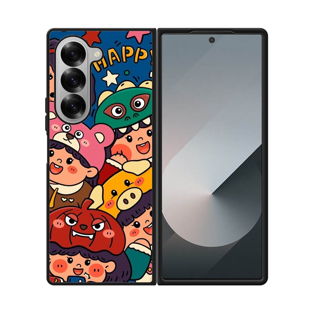 Happy face FE0128 Samsung Galaxy Fold 7 5G Case
