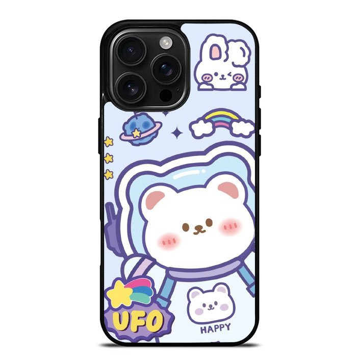 Space bear iPhone 16 Pro Max Case FE0581