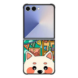 dogs eat meat FE0136 Samsung Galaxy Flip 7 5G Case