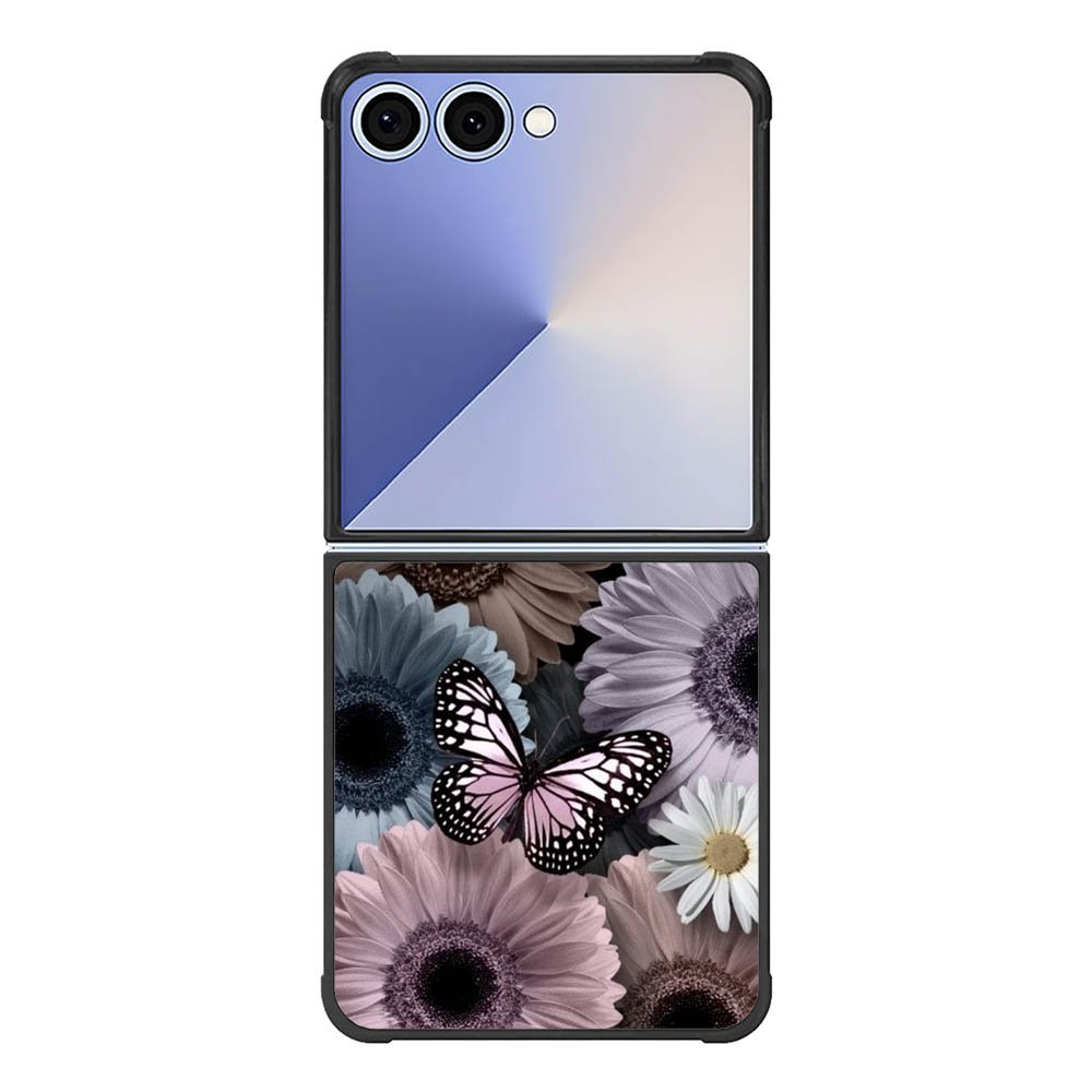 butterfly flower FE0138 Samsung Galaxy Flip 7 5G Case