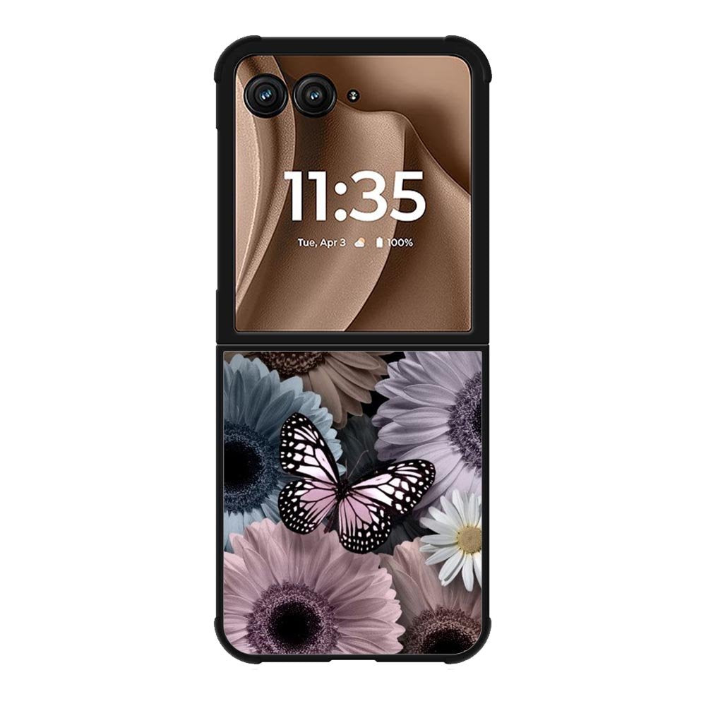 butterfly flower Motorola Moto RAZR Plus 2025 Case FE0122