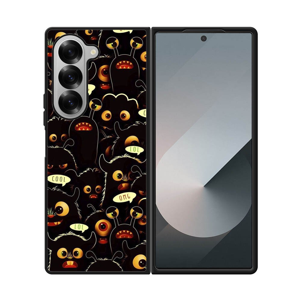 Doodle art monster Samsung Galaxy Z Fold 7 5G Case FE0219