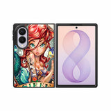Ariel Little Mermaid ART Samsung Galaxy Z Fold 8 Case