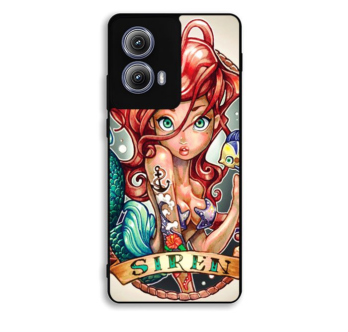Ariel Little Mermaid ART Motorola Moto Edge 2024 Case FE7717
