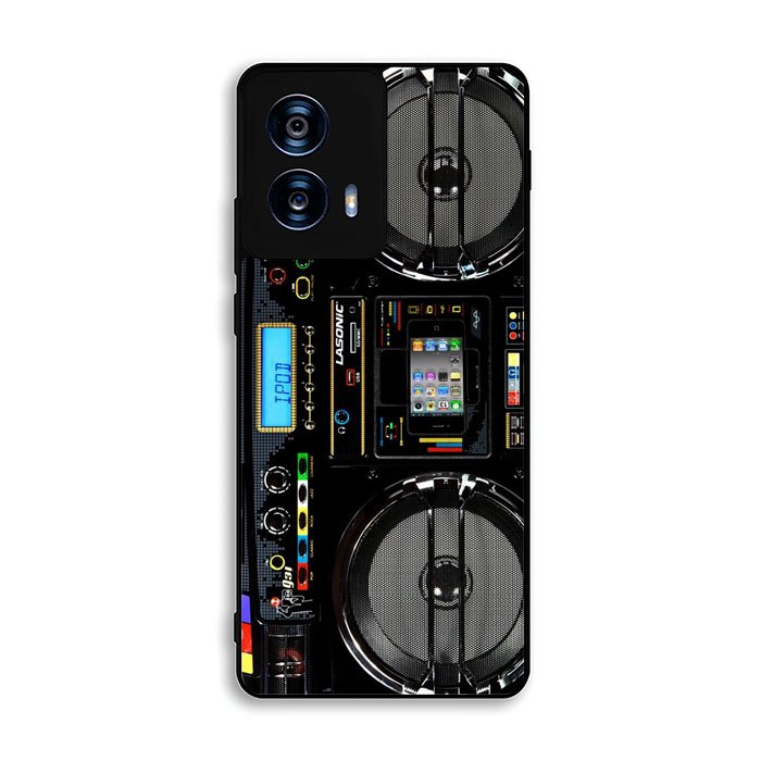 Boombox Ghetto Blaster Funny Motorola Moto G Power 5G 2024 Case FE2103