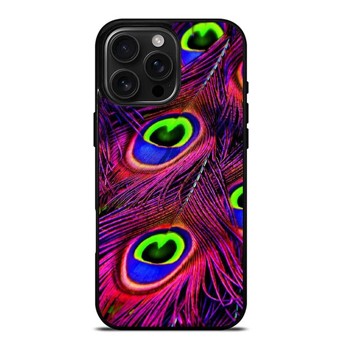 Peacock bird iPhone 16 Pro Max Case FE0494