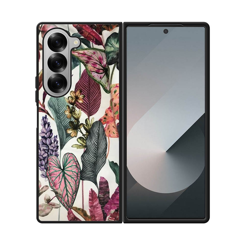 Tropical pattern FE0010 Samsung Galaxy Fold 7 5G Case