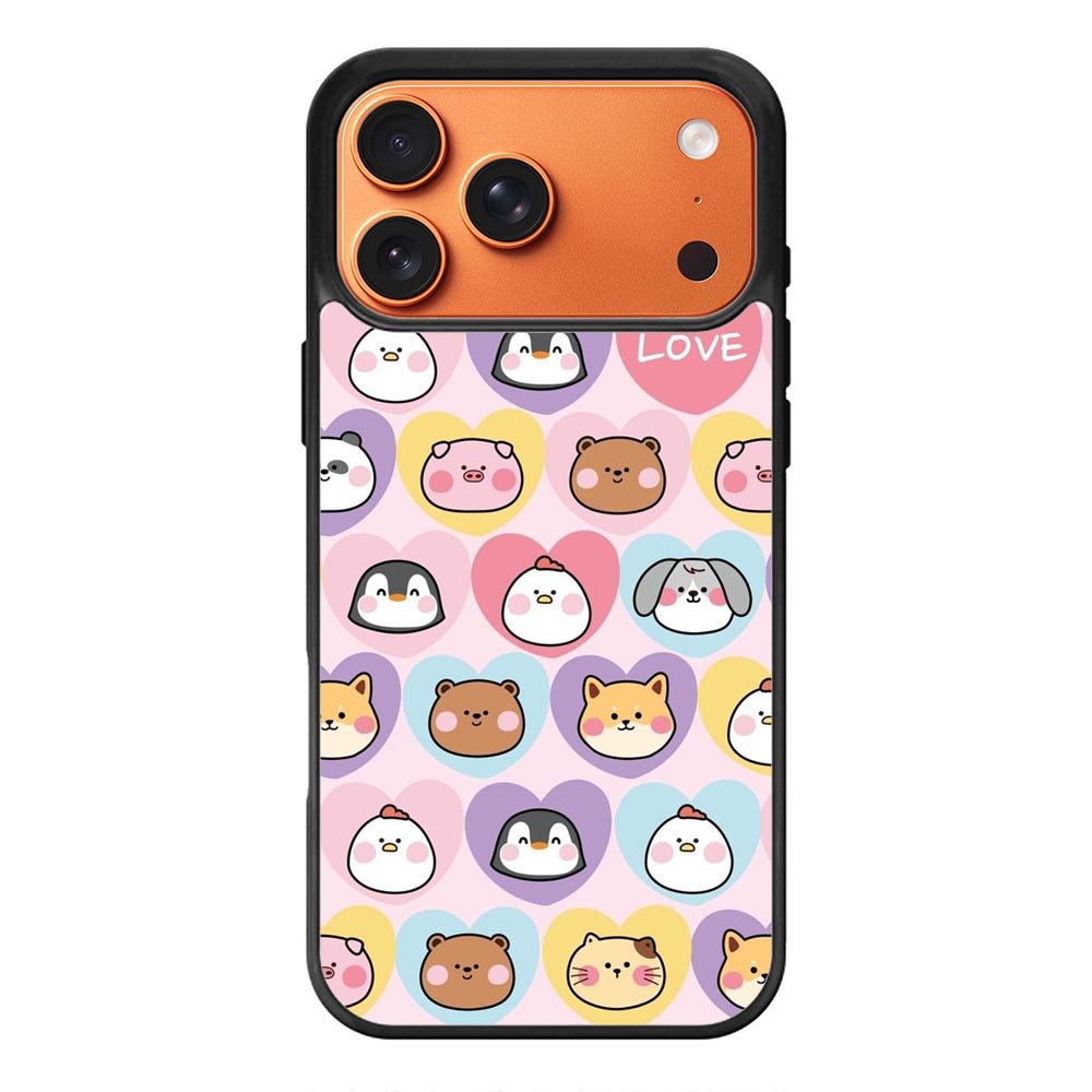 Animals love iPhone 17 Pro Max Case FE0034