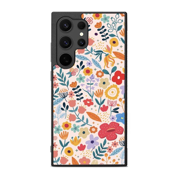 Flower pattern FE0014 Samsung Galaxy S25 Ultra Case