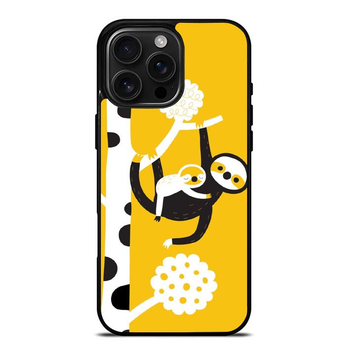 Mommy Sloth iPhone 16 Pro Max Case FE0431