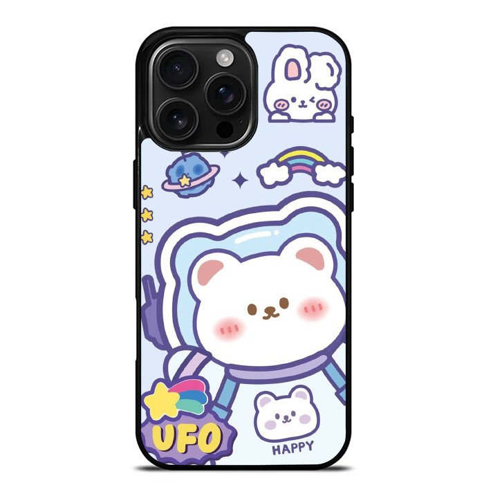 Bear space iPhone 16 Pro Max Case FE0072