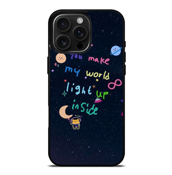 you make my world iPhone 16 Pro Max Case FE0665