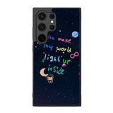 you make my world FE0022 Samsung Galaxy S25 Ultra Case