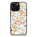 Dog pattern iPhone 16 Pro Max Case FE0209