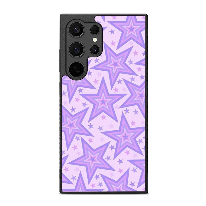 Star pattern violet FE0044 Samsung Galaxy S25 Ultra Case