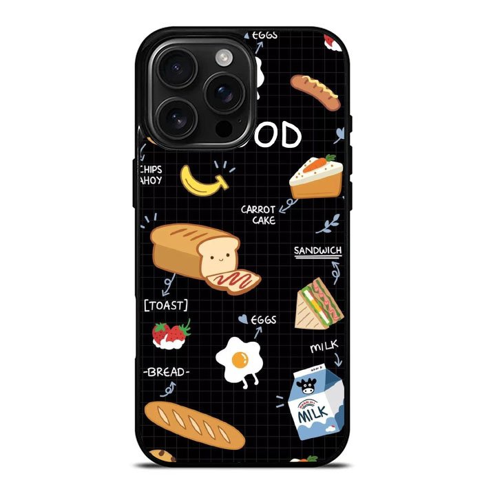 Food art iPhone 16 Pro Max Case FE0287