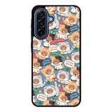 Kitten brown Samsung Galaxy A17 Case FE0386