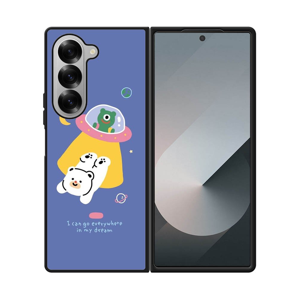 Alien X Bear FE0050 Samsung Galaxy Fold 7 5G Case
