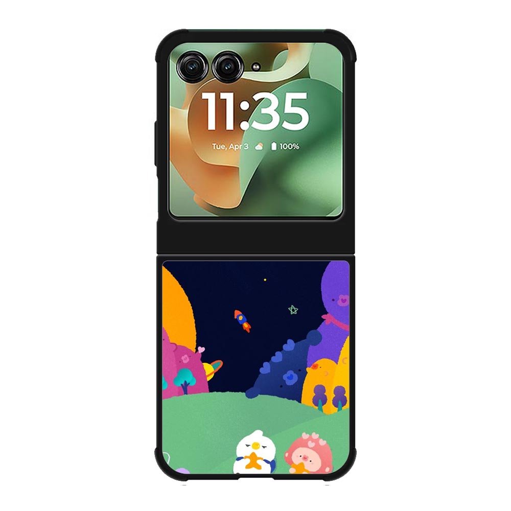 Duck and pig Motorola Moto RAZR 2025 Case FE0230