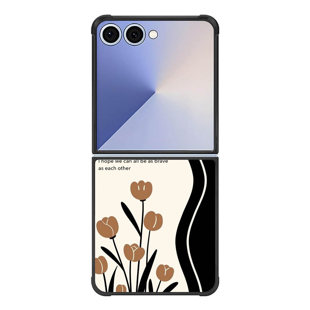 Flower quotes FE0053 Samsung Galaxy Flip 7 5G Case