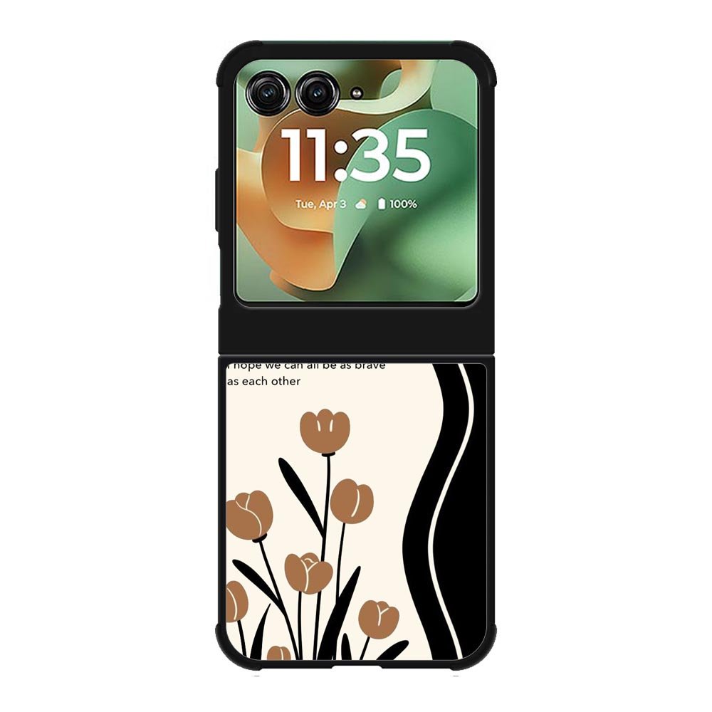 Flower quotes Motorola Moto RAZR 2025 Case FE0278
