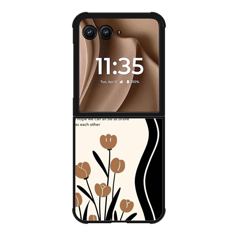 Flower quotes Motorola Moto RAZR Plus 2025 Case FE0278