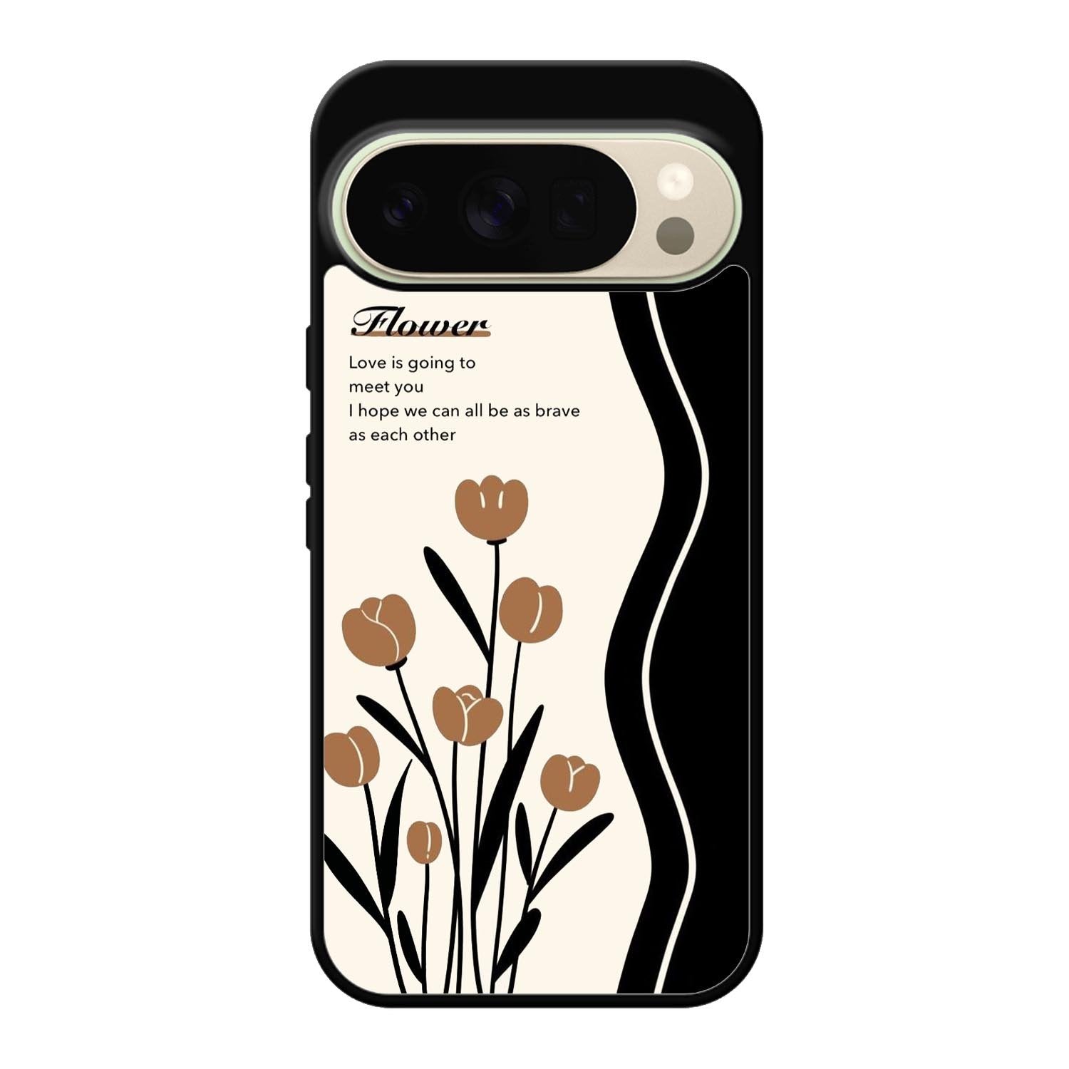 Flower quotes Google Pixel 10 Pro Case FE0278